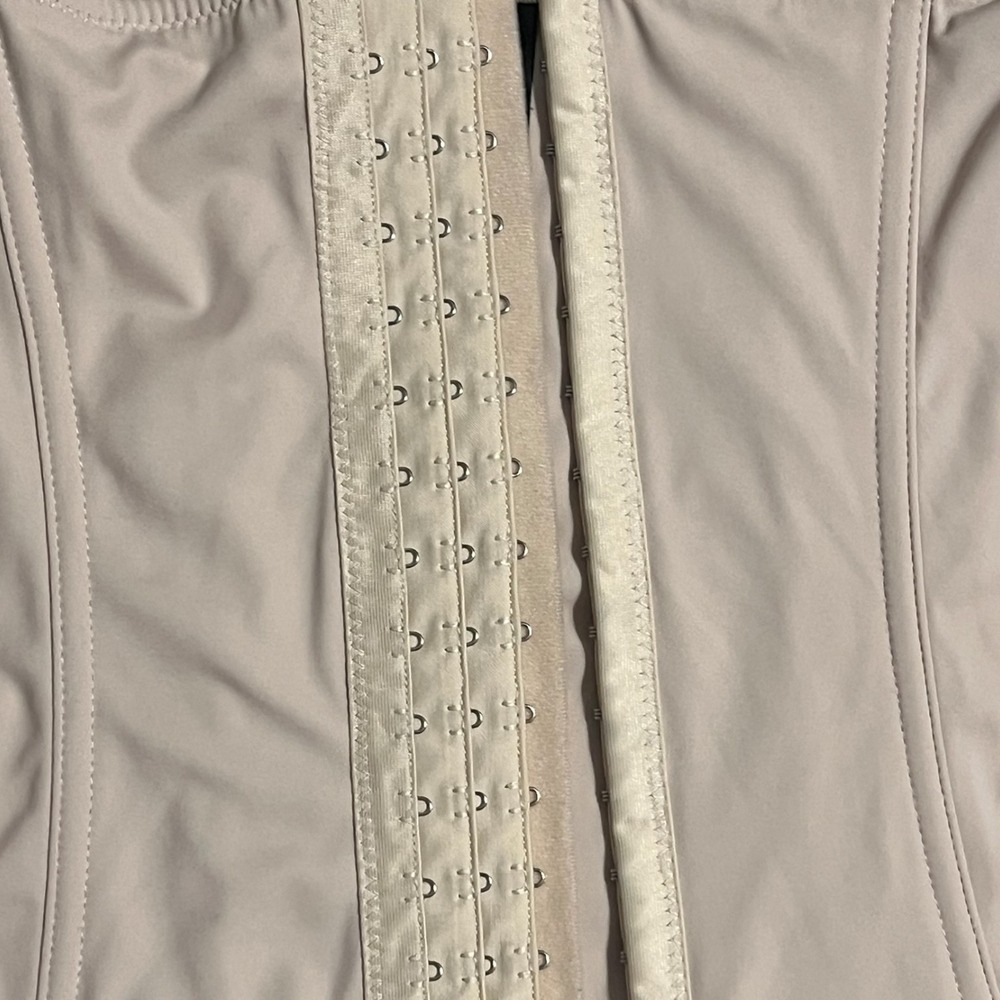 Marilyn Monroe Champagne Beige Nude Waist Cincher‎ Corset Women Shapewear Size M - Picture 11 of 12